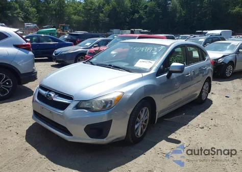 2012 Subaru Impreza 2.0I Premium из США, поврежденный, VIN JF1GPAC66CH234770